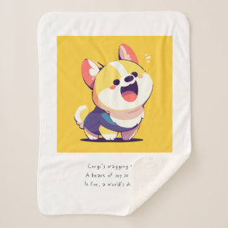 Couverture Sherpa Animaux familiers Fleece Blanches & Jets