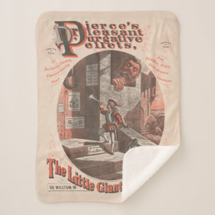 Couverture Sherpa Annonce vintage pour les pellets de purge du Dr Pi