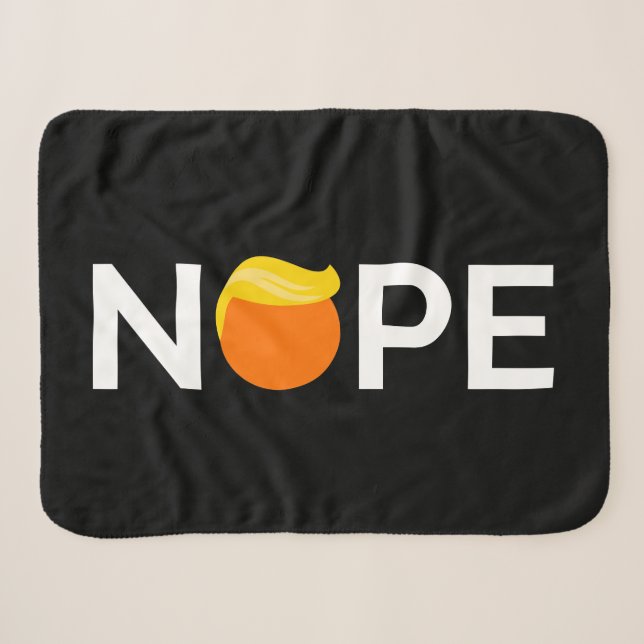 Couverture Sherpa Anti-Trump - Nope Edition (Devant (Horizontal))