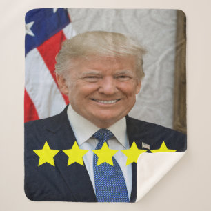 Couverture Sherpa Approbation du président Donald Trump