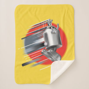 Couverture Sherpa Aqua Ado Hunger Force Rabbot