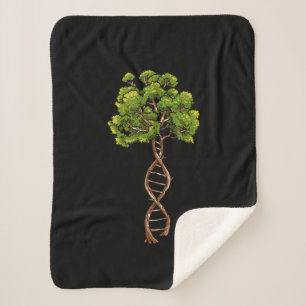 Couverture Sherpa Arbre De La Vie Science Génétique Milieu Biologi