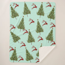 Arbre de Noël personnalisé & Rendeer Cadeau de vac