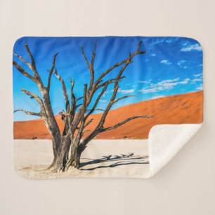Couverture Sherpa Arbre mort à Deadvlei, Namibie