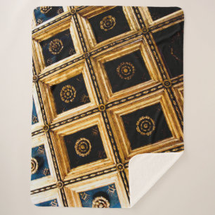 Couverture Sherpa Architecture noire et or