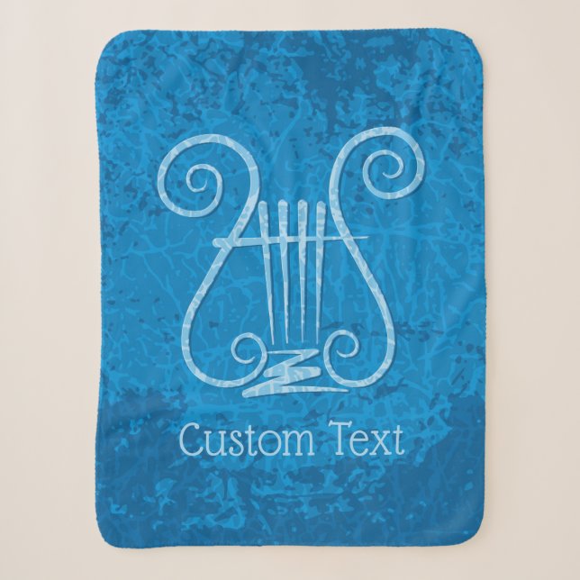 Couverture Sherpa Arrière - plan Blue Lyre (Devant)