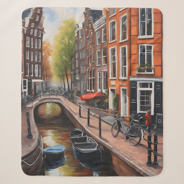 Couverture Sherpa Art de la peinture à l'huile d'Amsterdam (Devant)