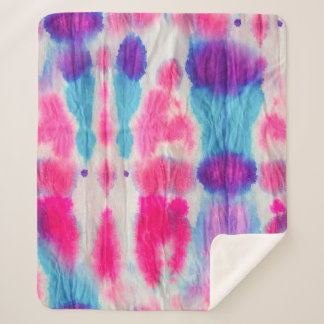 Couverture Sherpa Art sale sans pareille. Des couleurs vives et colo