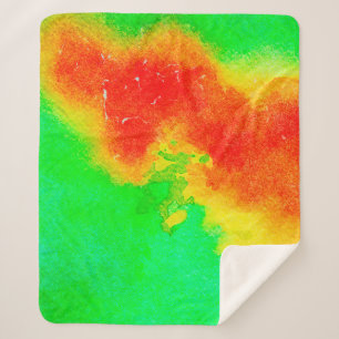 Couverture Sherpa artwork Abstrait de texture riche. Modules créatif