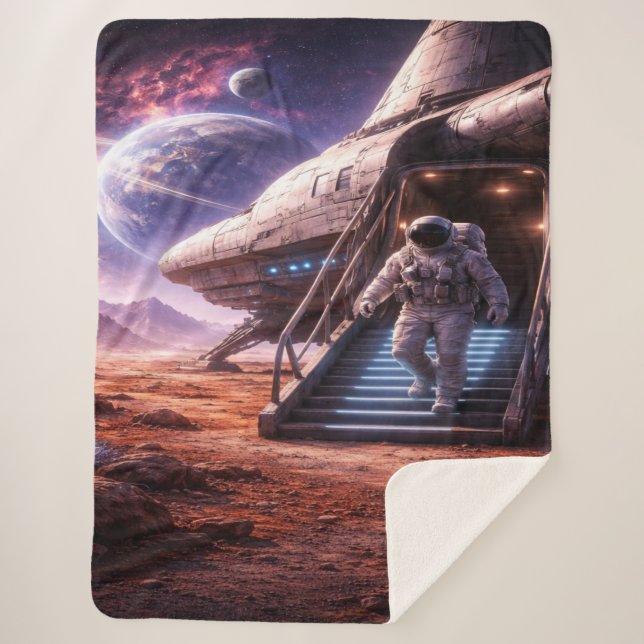 Couverture Sherpa Astronaut Leaving Landing Ship (Devant)