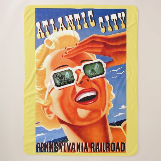 Couverture Sherpa Atlantic City via la Pennsylvania Railroad (Devant)