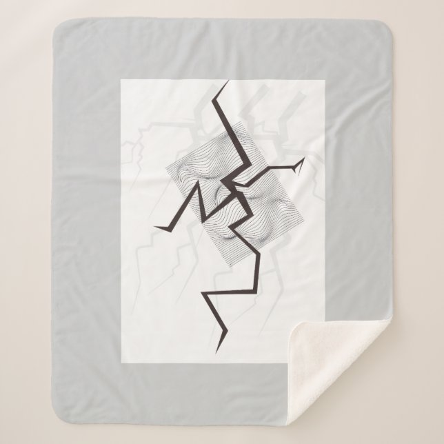 Couverture Sherpa aturaleza manta manta suave decoración hogar relax (Devant)