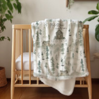 Au Cabine | Family Name Wilderness Blanket