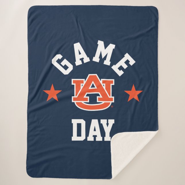 Couverture Sherpa Auburn University Jeu Day (Devant)