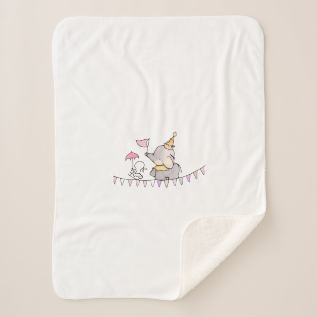 Couverture Sherpa autocollants pour enfants Sherpa Blanket (Devant)