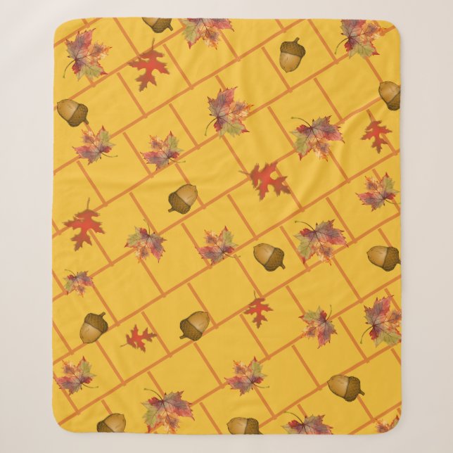 Couverture Sherpa Automne  (Devant)