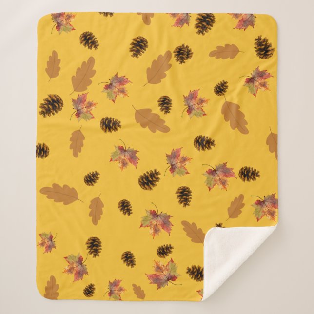 Couverture Sherpa Automne  (Devant)