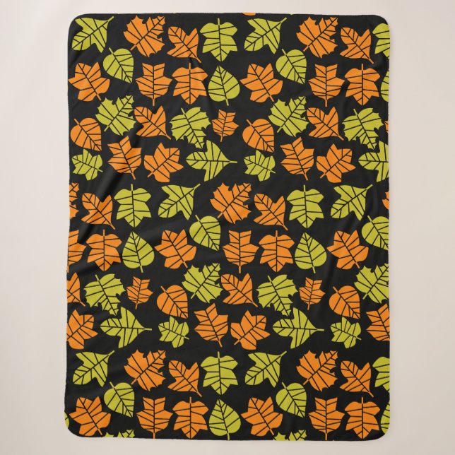 Couverture Sherpa Automne Transition de la nature (Devant)