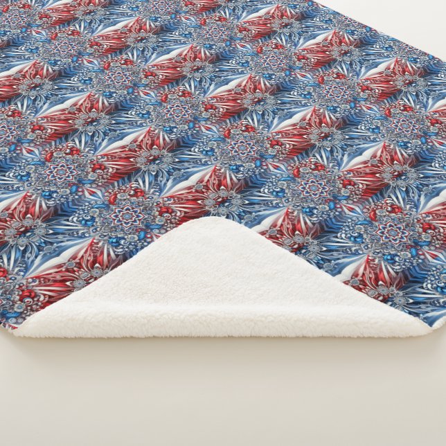 Couverture Sherpa aux couleurs françaises (3/4)