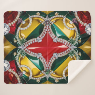 Couverture Sherpa avec design aux couleurs de Los