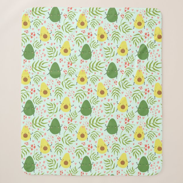 Couverture Sherpa Avocado Sherpa Blanket (Devant)