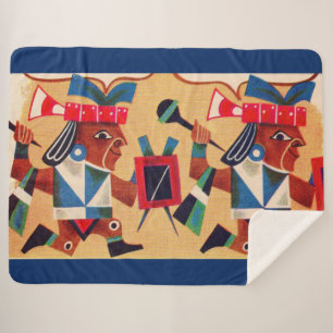 Couverture Sherpa Aztec Azteques