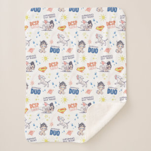 Couverture Sherpa Baby Krypto & Superman Motif