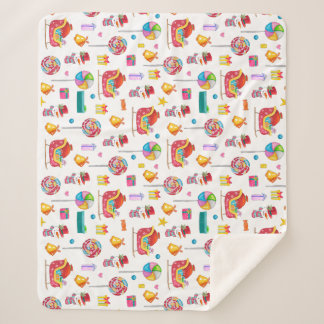 Couverture Sherpa Baby shower nouveau cadeau bébé emballage cadeau b