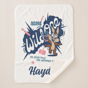 Couverture Sherpa Baby WILE E. COYOTE™ - Wild One