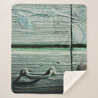 Couverture Sherpa Bac Brown en bois