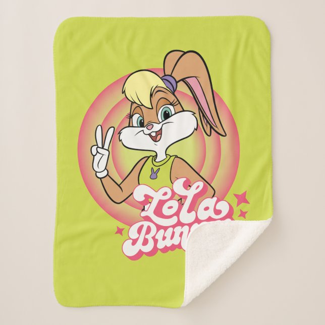 Couverture Sherpa Bagues Lola Retro LOONEY TUNES™ (Devant)