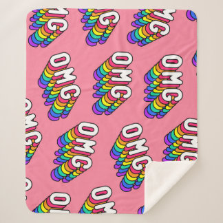 Couverture Sherpa Bande dessinée rose d'OMG