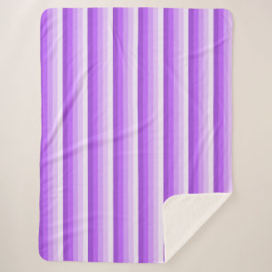 Couverture Sherpa Bandes d'ombre pourpres