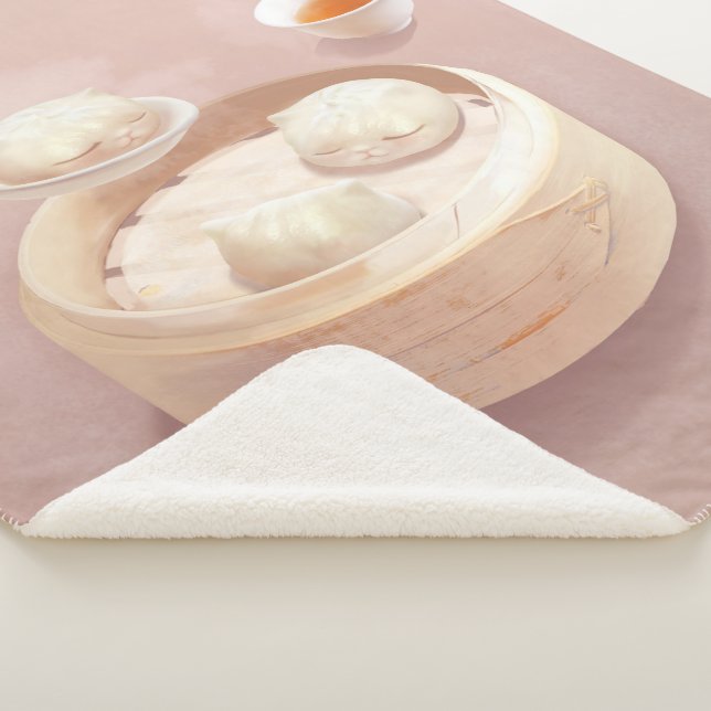 Couverture Sherpa Bao Baby - Tea Time Bao Buddies (3/4)