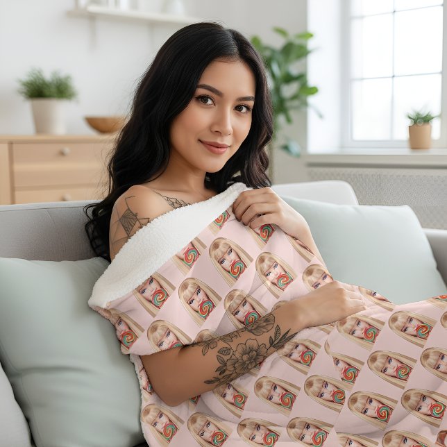 Couverture Sherpa Barb Sherpa Blanket (Créateur téléchargé)