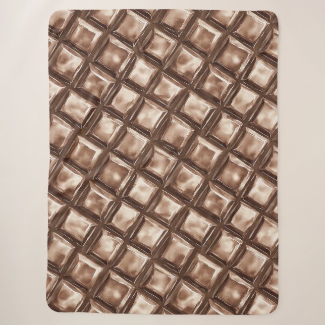 Couverture Sherpa Barre à bonbons au chocolat (Devant)