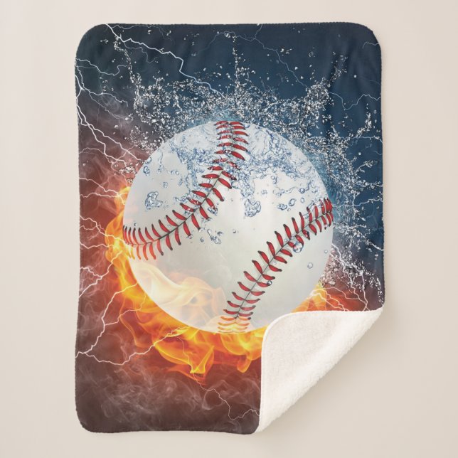 Couverture Sherpa Baseball (Devant)