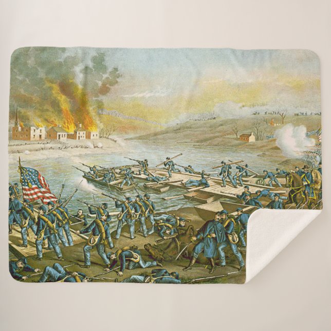 COUVERTURE SHERPA BATAILLE DE FREDERICKSBURG 1862 (Devant (Horizontal))