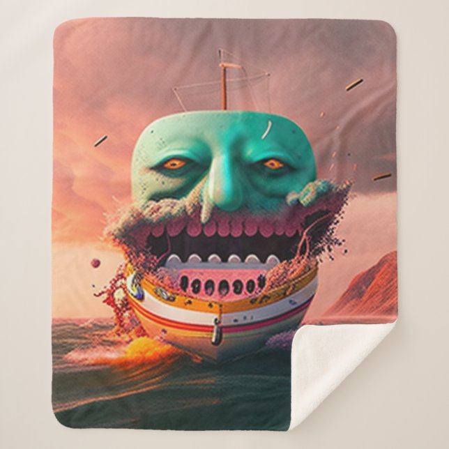 Couverture Sherpa Bateau effrayant (Devant)