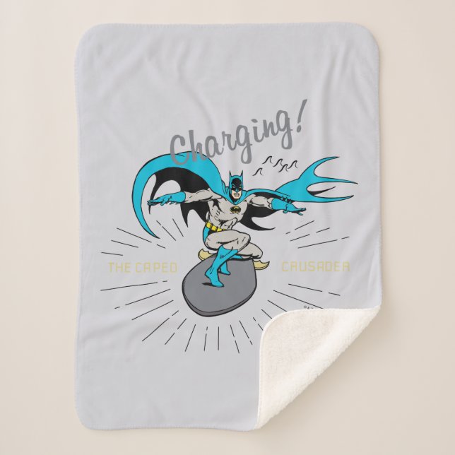 Couverture Sherpa Batman Surfing - Chargement ! (Devant)