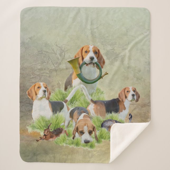 Couverture Sherpa Beagle (Devant)