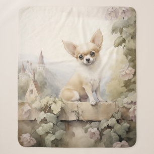 Couverture Sherpa Beau Chihuahua