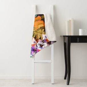 Couverture Sherpa Beau détail