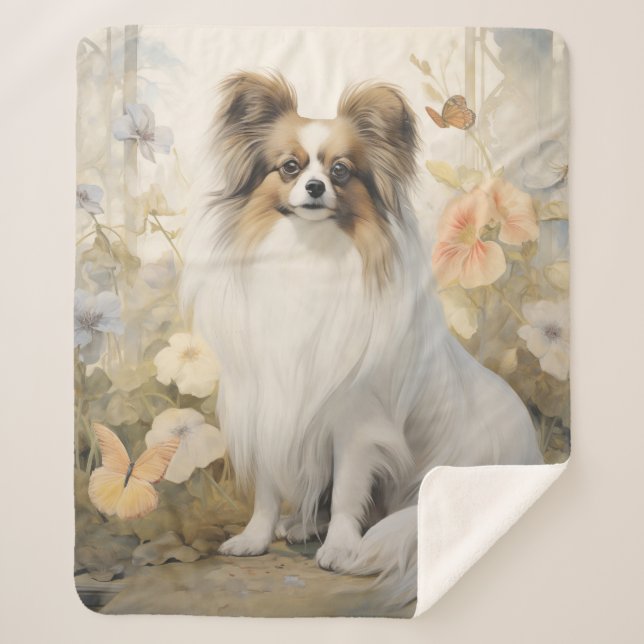Couverture Sherpa Beau Papillon (Devant)