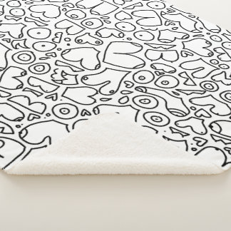 Couverture Sherpa Bébé féministe drôle