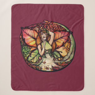 Couverture Sherpa Beech Tree Fairy Nature Amateurs
