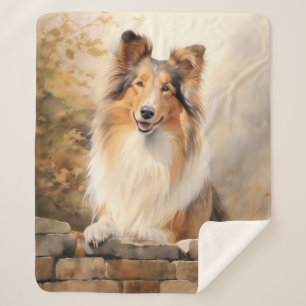 Couverture Sherpa Belle Collie