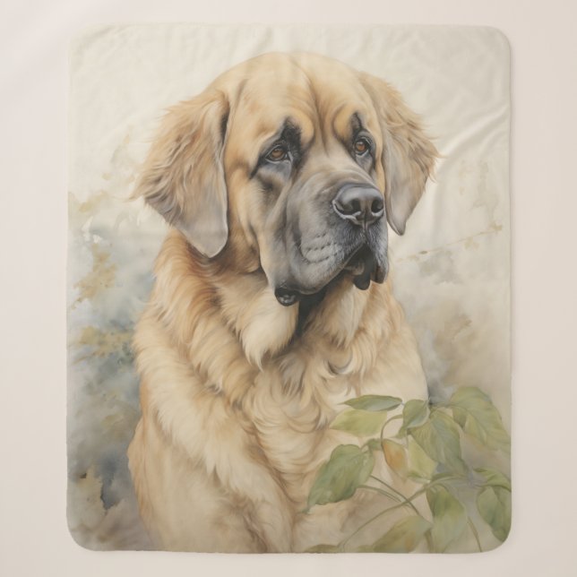 Couverture Sherpa Belle Mastiff (Devant)