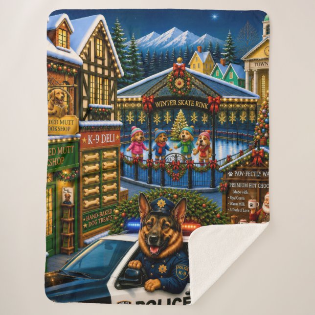 Couverture Sherpa Berger Allemand Police Vacances  (Devant)
