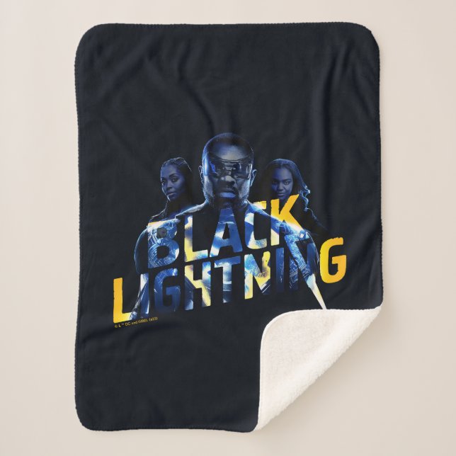 Couverture Sherpa Black Lightning Heroes (Devant)